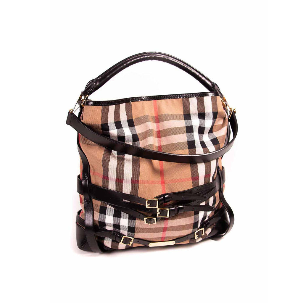 Burberry Bridle House Check Gosford Hobo Bags Burberry - Shop authentic new pre-owned designer brands online at Re-Vogue