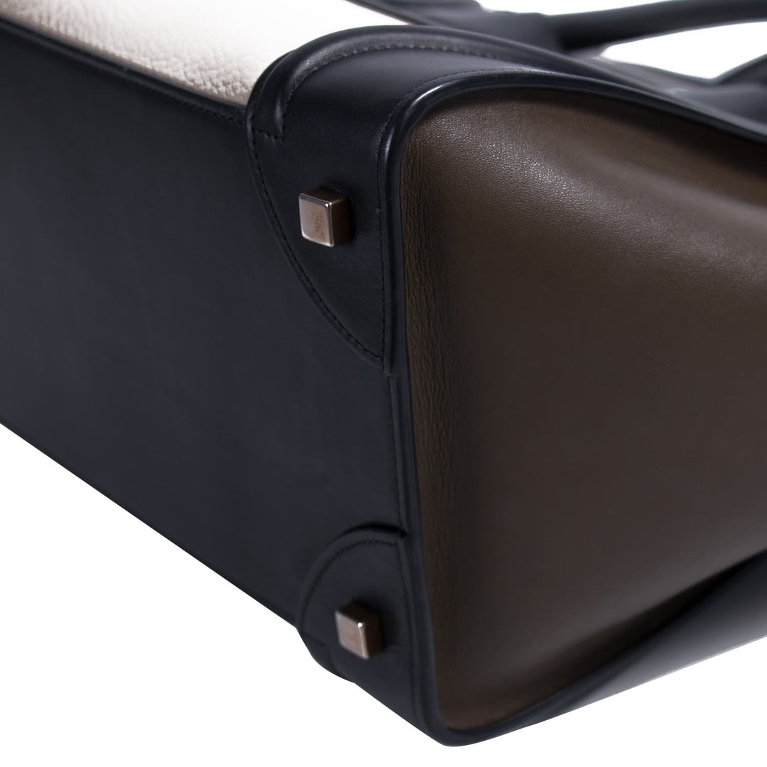 Celine Tricolor Mini Luggage Tote Bag Bags Celine - Shop authentic new pre-owned designer brands online at Re-Vogue