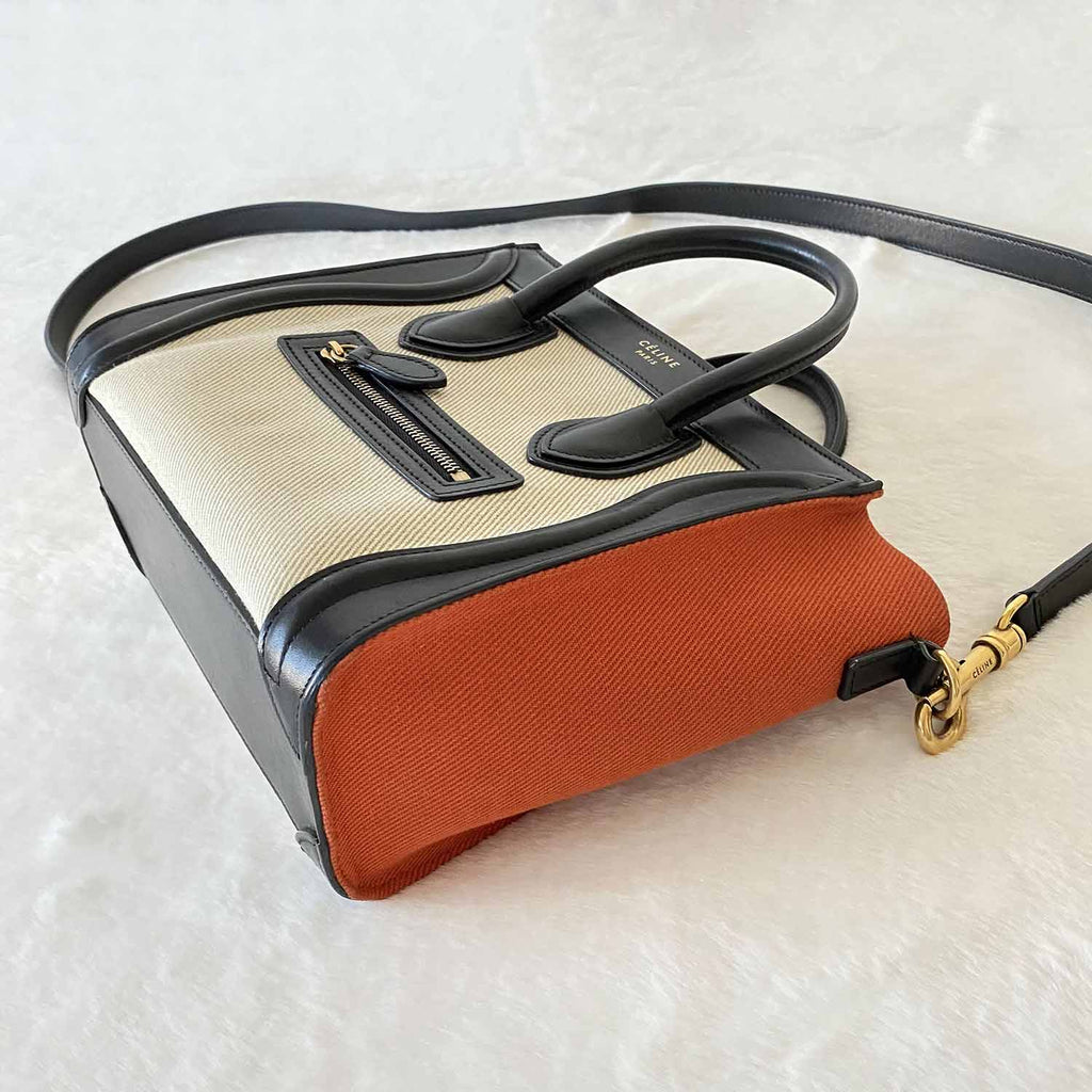 Céline Nano Luggage Tote Bag