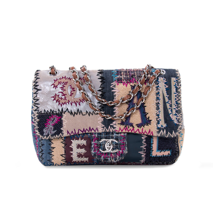 Chanel Patchwork Jumbo Single Flap Bag Bags Chanel - Shop authentic new pre-owned designer brands online at Re-Vogue