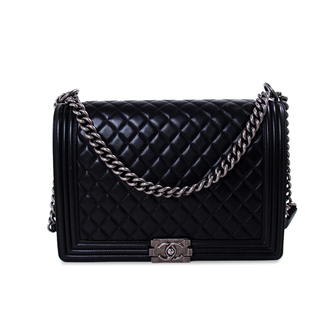 Chanel Large Boy Bag Bags Chanel - Shop authentic new pre-owned designer brands online at Re-Vogue