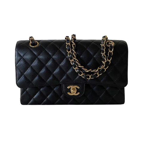 Chanel Caviar Leather Wallet On Chain