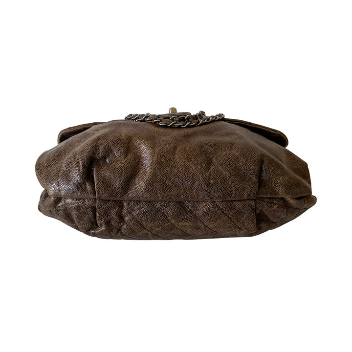 Chanel Rounded Flap Hobo Bag