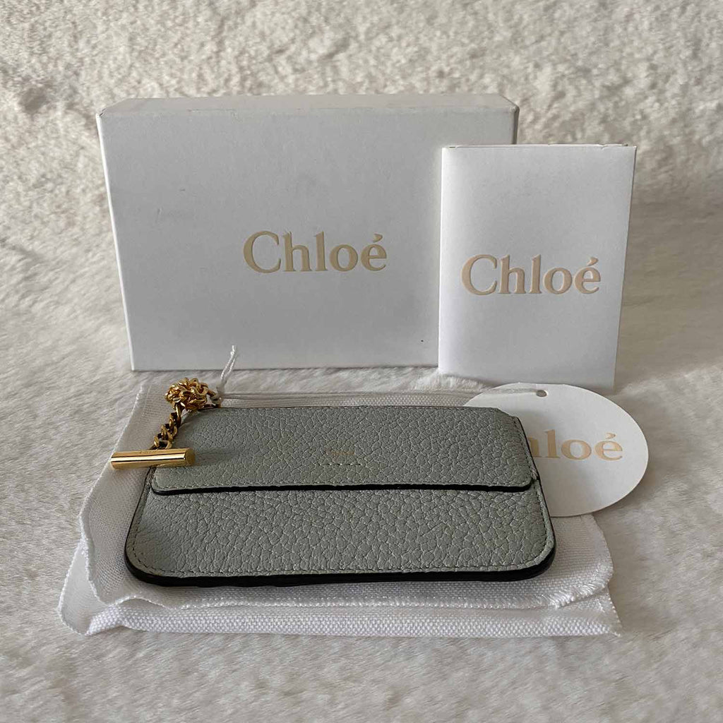 Chloé Drew Leather Card Holder