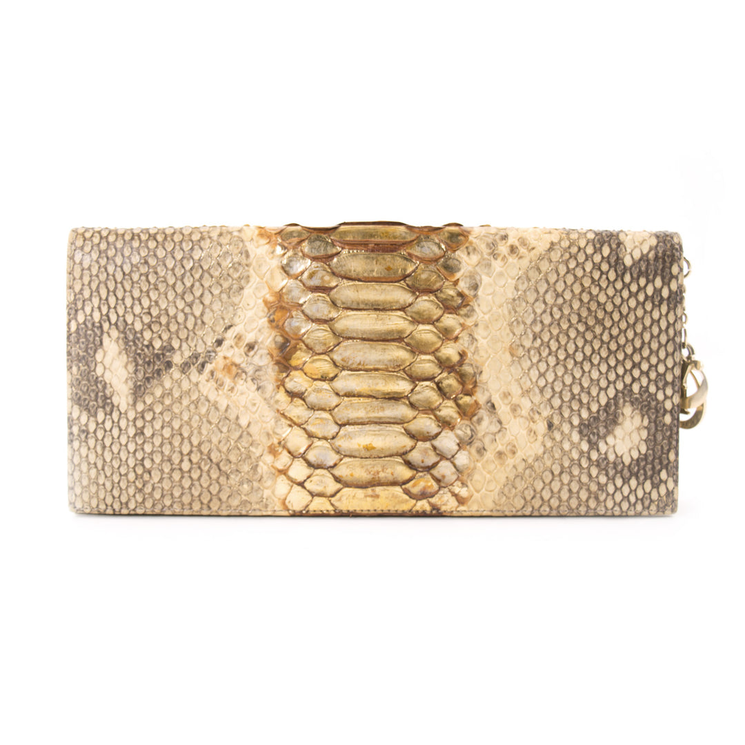 Christian Dior Lady Dior Python Clutch Bags Dior - Shop authentic new pre-owned designer brands online at Re-Vogue