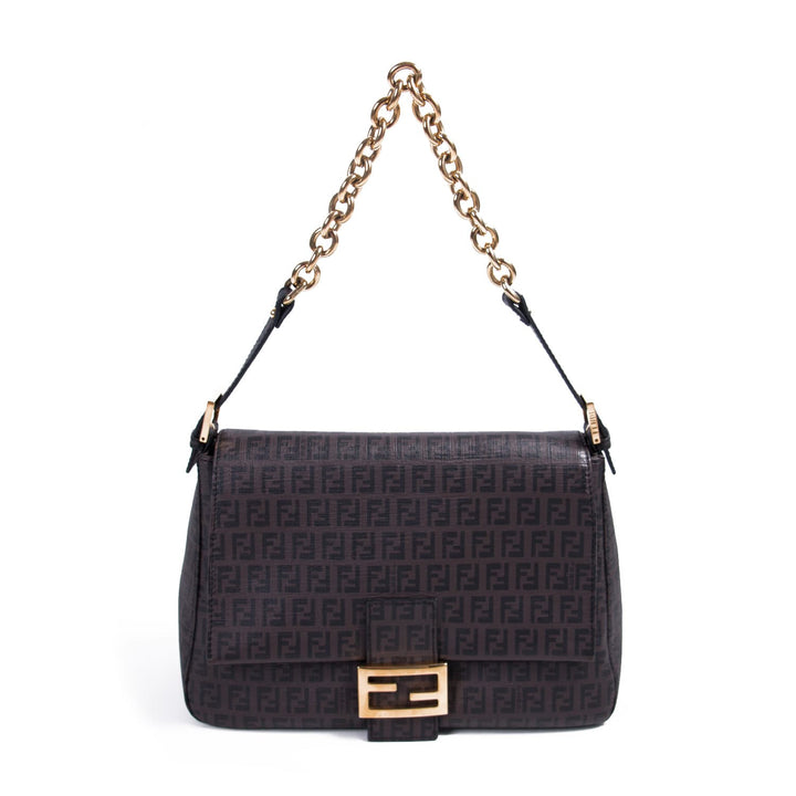 Fendi Zucca Mama Flap Bag Bags Fendi - Shop authentic new pre-owned designer brands online at Re-Vogue