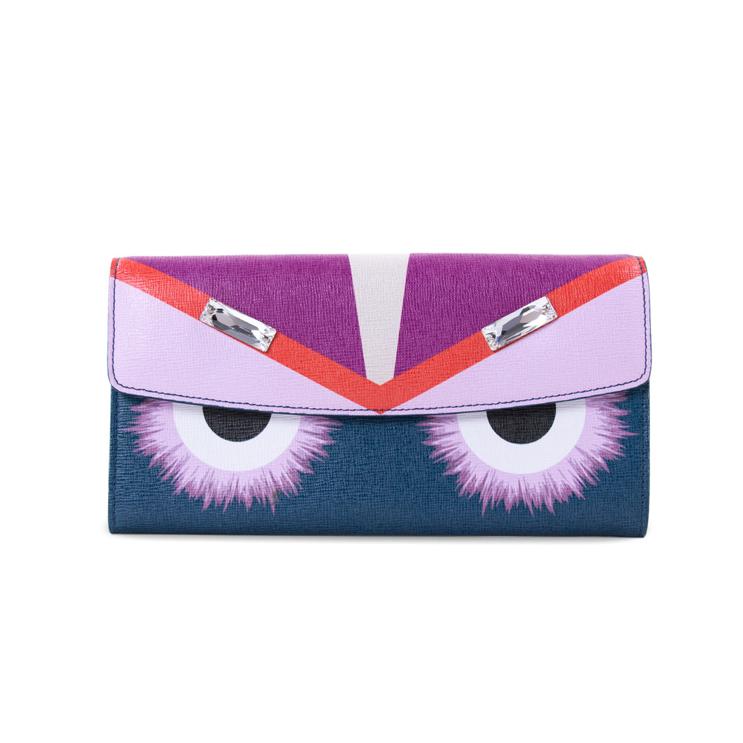 Fendi Monster Continental Wallet Bags Fendi - Shop authentic new pre-owned designer brands online at Re-Vogue