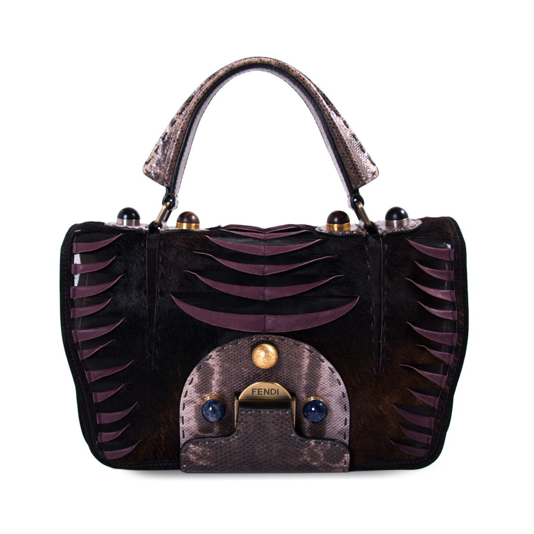 Fendi F3 Secret Code Satchel Bags Fendi - Shop authentic new pre-owned designer brands online at Re-Vogue