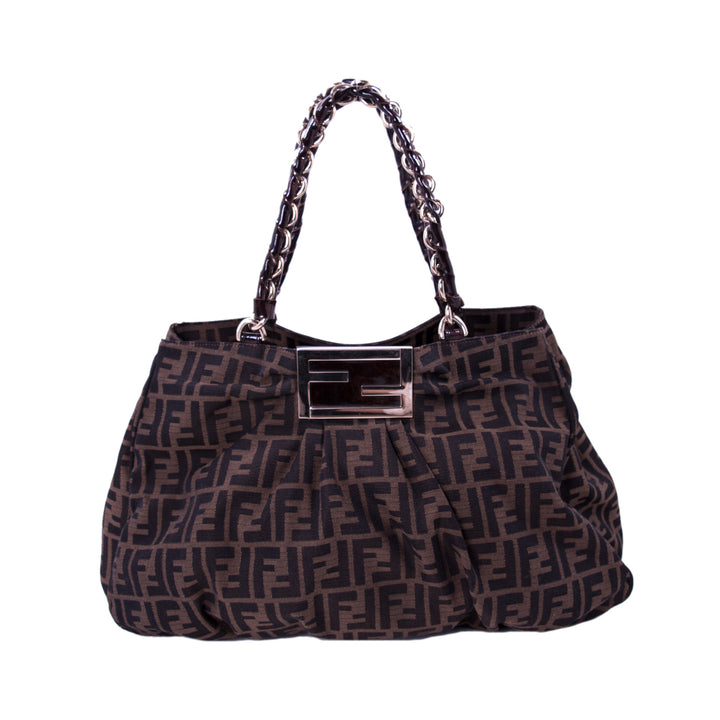Fendi Mia Zucca Large Canvas Bag Bags Fendi - Shop authentic new pre-owned designer brands online at Re-Vogue