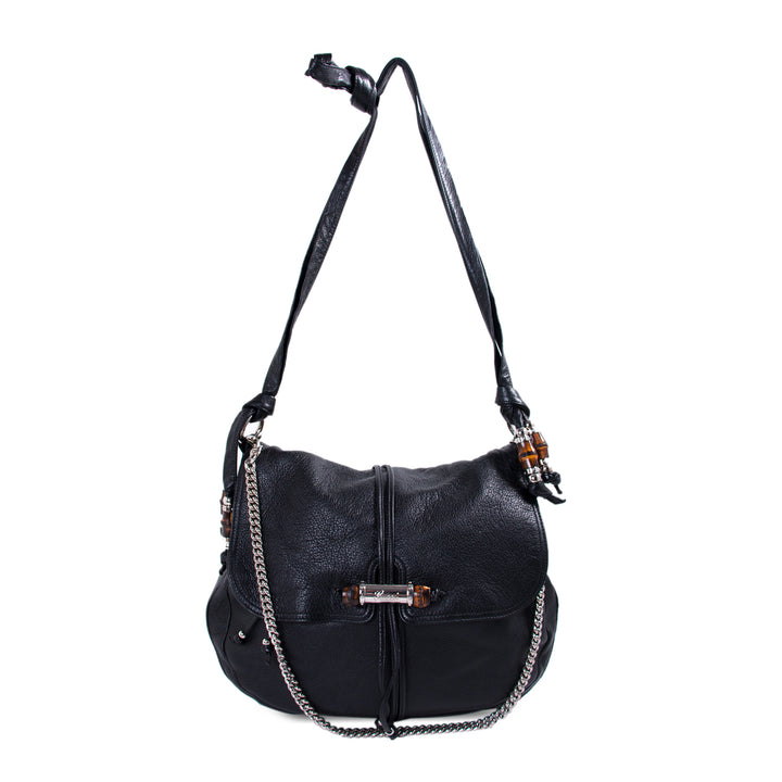 Gucci Bamboo Leather Hobo Bag Bags Gucci - Shop authentic new pre-owned designer brands online at Re-Vogue