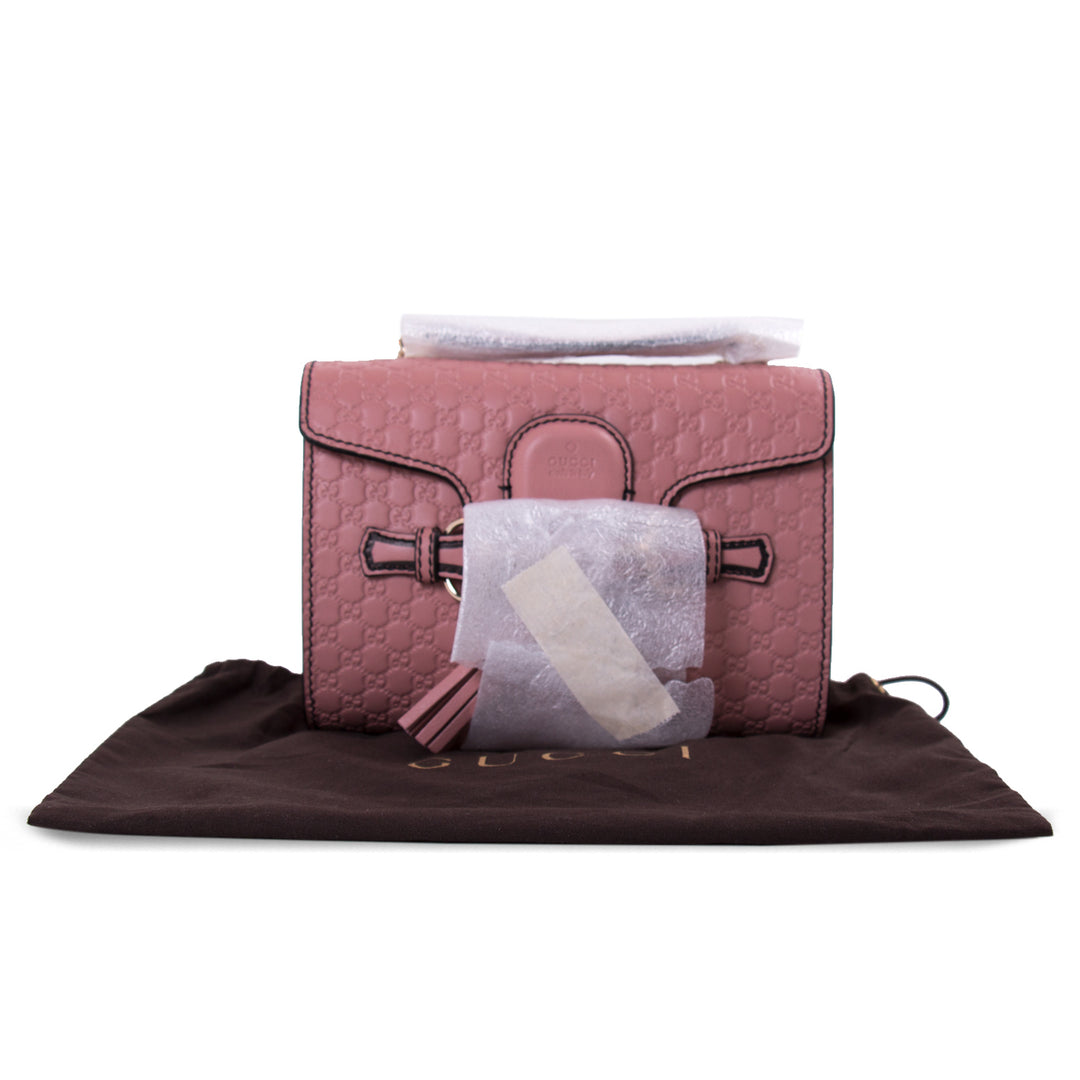 Gucci Guccissima Emily Small Chain Shoulder Bag Bags Gucci - Shop authentic new pre-owned designer brands online at Re-Vogue