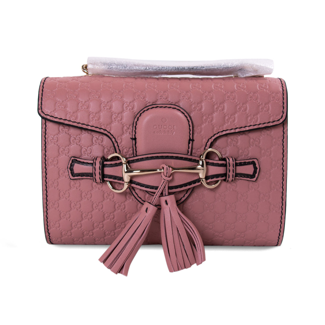 Gucci Guccissima Emily Small Chain Shoulder Bag Bags Gucci - Shop authentic new pre-owned designer brands online at Re-Vogue