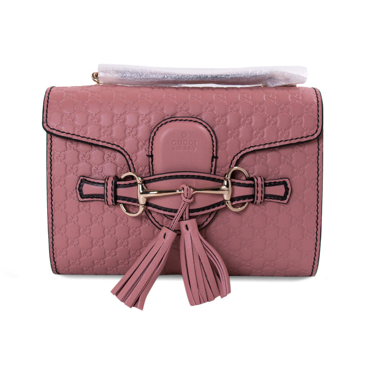 Gucci Guccissima Emily Small Chain Shoulder Bag Bags Gucci - Shop authentic new pre-owned designer brands online at Re-Vogue