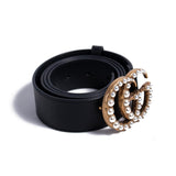 Gucci GG Marmont Pearl Leather Belt Accessories Gucci - Shop authentic new pre-owned designer brands online at Re-Vogue