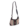 Gucci Jackie Web Stripe Canvas Suede Shoulder Bag Bags Gucci - Shop authentic new pre-owned designer brands online at Re-Vogue