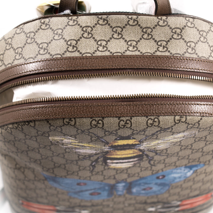 Gucci Supreme GG Insect Backpack Bags Gucci - Shop authentic new pre-owned designer brands online at Re-Vogue