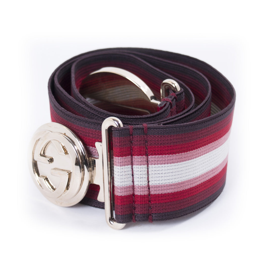 Gucci GG Web Elastic Waist Belt Accessories Gucci - Shop authentic new pre-owned designer brands online at Re-Vogue