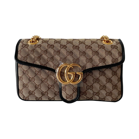 Gucci GG Marmont Matelassé Wallet On Chain