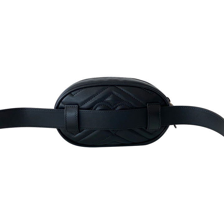 Gucci Marmont Matelassé Leather Belt Bag
