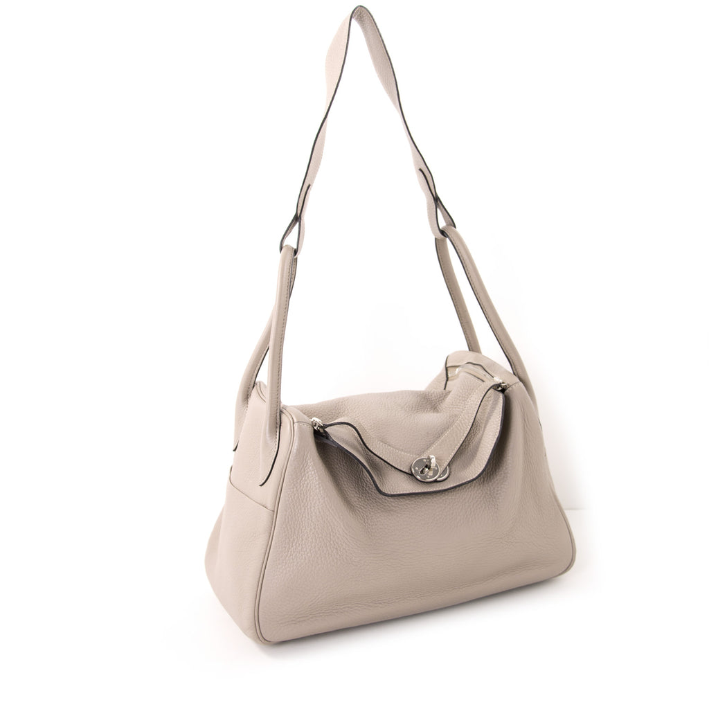 Hermès Lindy 34 Gris Clemence Bags Hermès - Shop authentic new pre-owned designer brands online at Re-Vogue