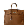 Hermès Birkin 40 Gold Clemence Leather