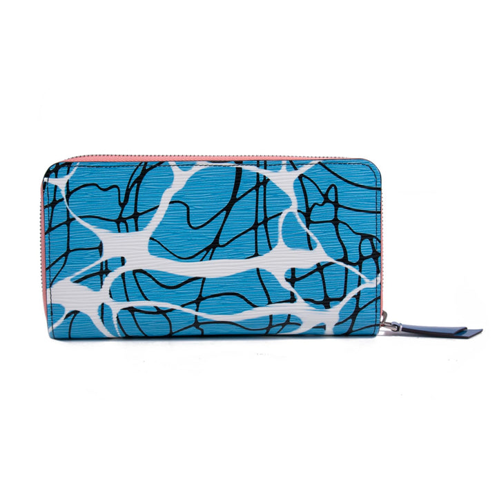 Louis Vuitton Aqua Print Epi Zippy Wallet Accessories Louis Vuitton - Shop authentic new pre-owned designer brands online at Re-Vogue