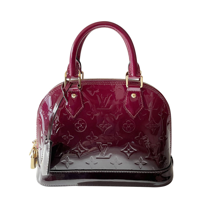 Louis Vuitton Monogram Vernis Leather Alma BB
