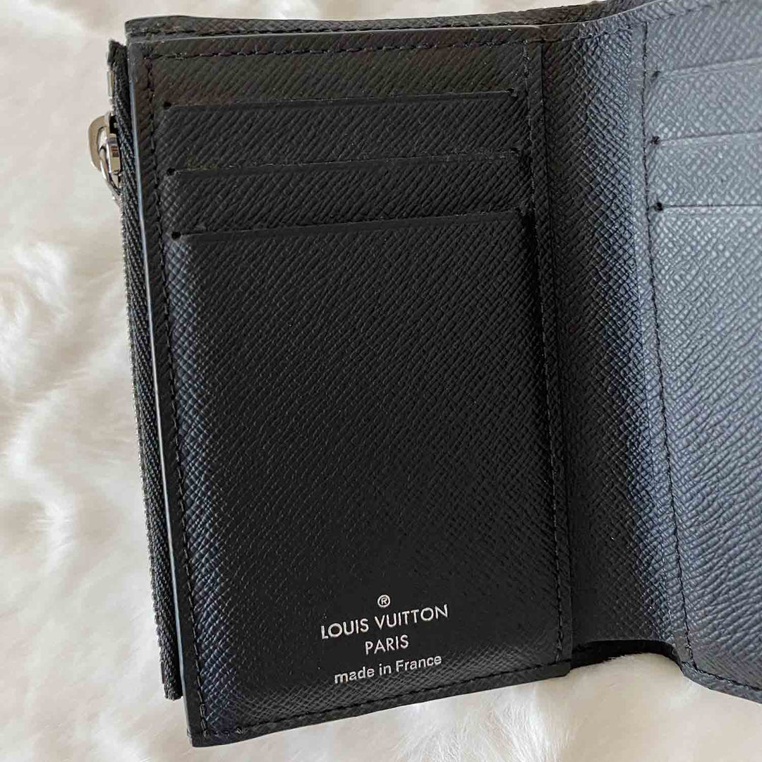 Louis Vuitton Monogram Eclipse Rivets Chain Wallet