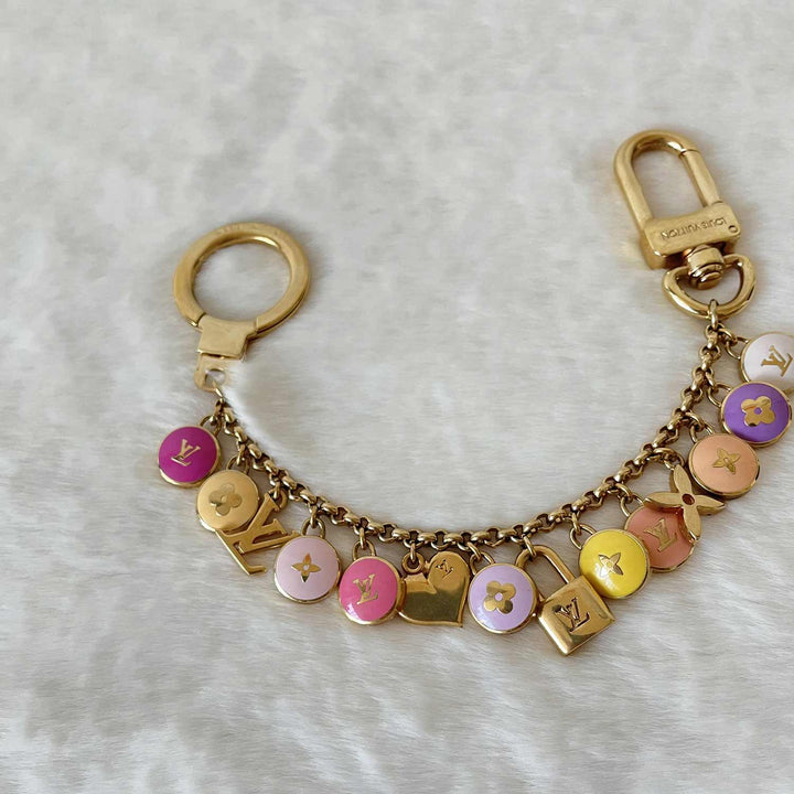 Louis Vuitton Pastilles Keychain Bag Charm