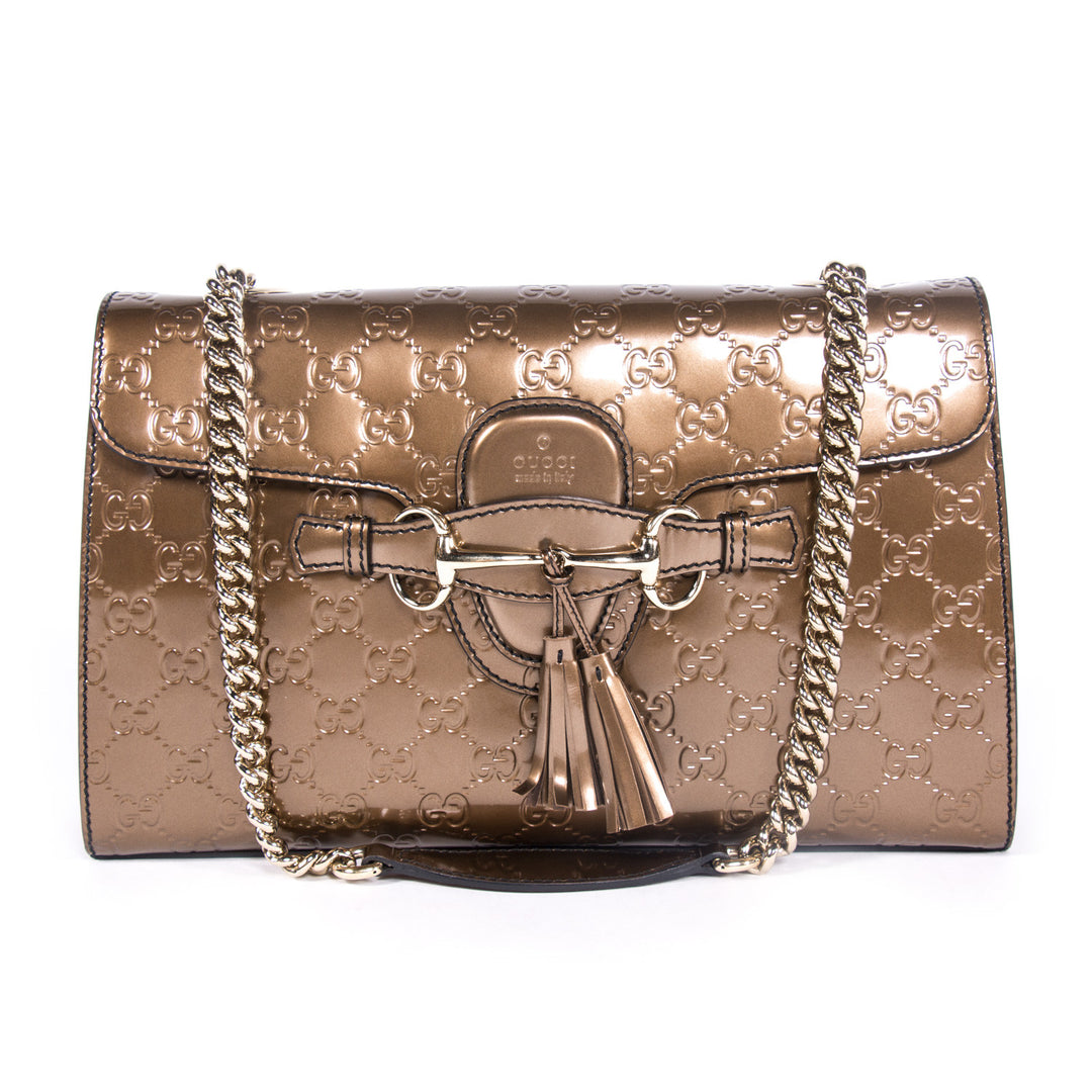 Gucci Emily Guccissima Bag Bags Gucci - Shop authentic new pre-owned designer brands online at Re-Vogue