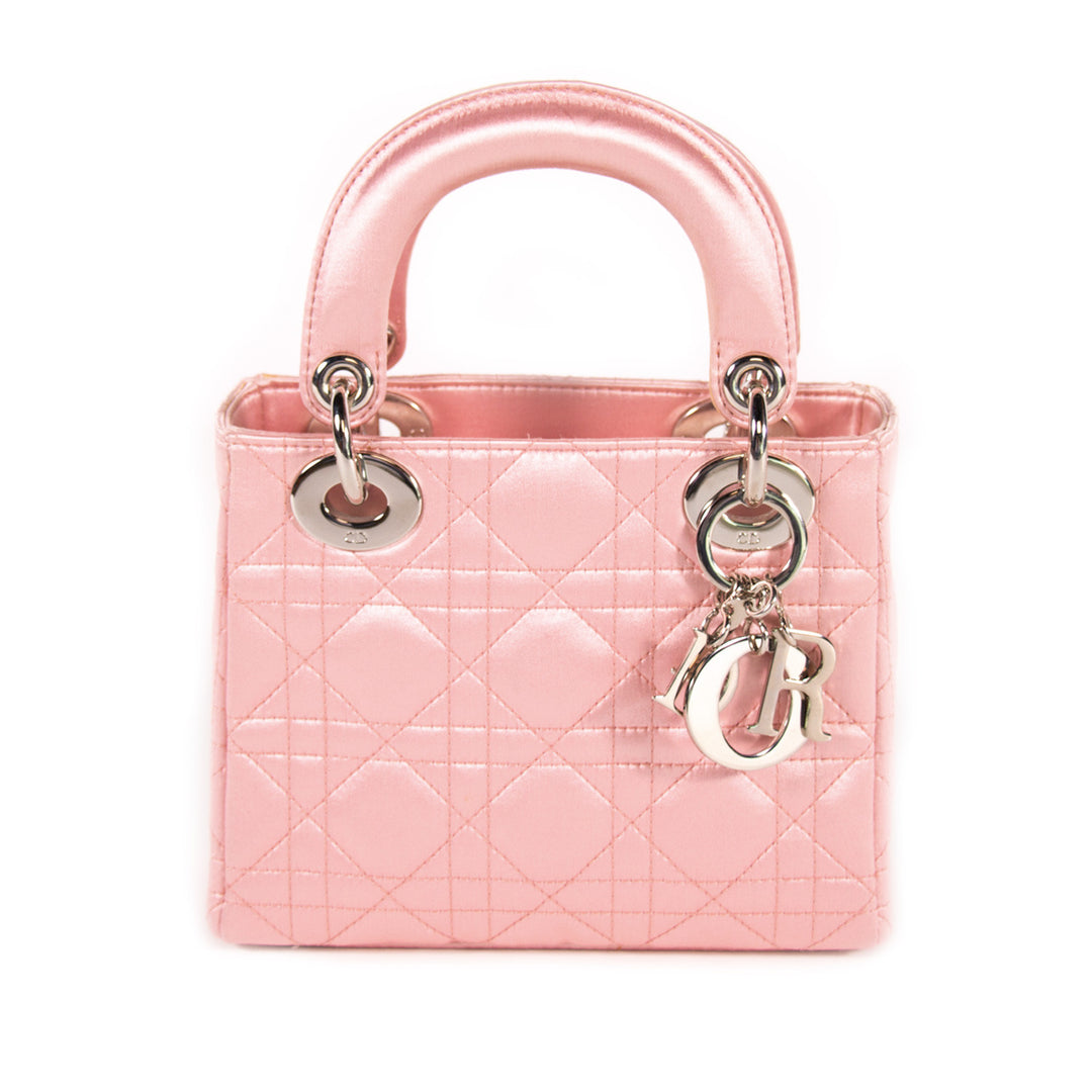 Christian Dior Satin Micro Lady Dior Bags Dior - Shop authentic new pre-owned designer brands online at Re-Vogue