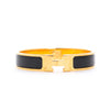 Hermes Narrow Clic Clac H Bracelet - revogue