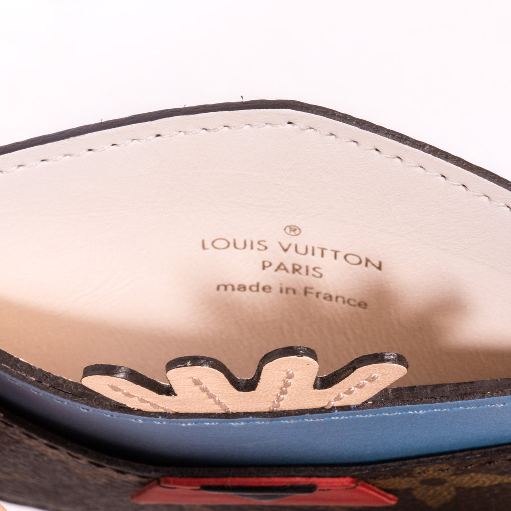 Louis Vuitton Tribal Mask Card Holder - revogue