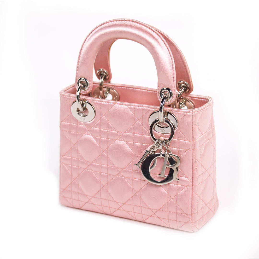 Christian Dior Satin Micro Lady Dior Bags Dior - Shop authentic new pre-owned designer brands online at Re-Vogue
