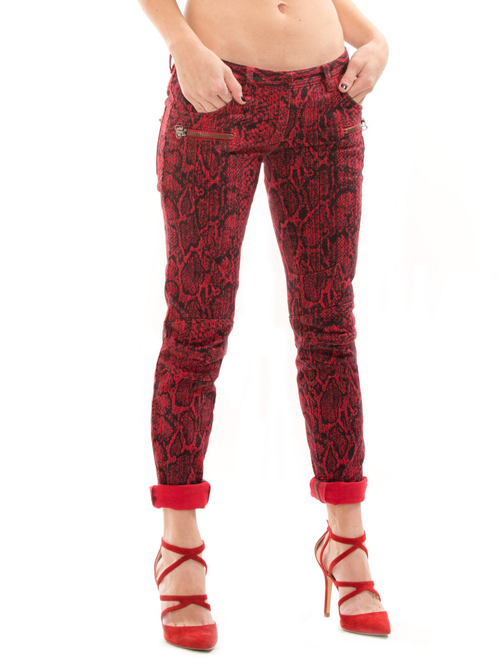 Balmain Red Jeans - revogue