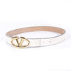 Valentino Leather Logo Belt - revogue