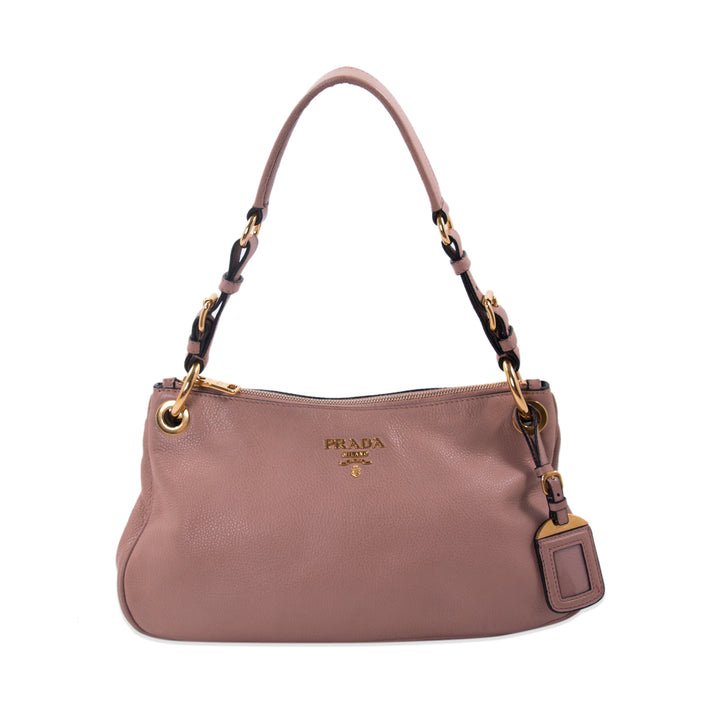 Prada Vitello Daino Small Hobo Bag Bags Prada - Shop authentic new pre-owned designer brands online at Re-Vogue