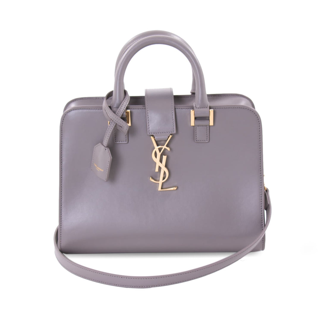 Saint Laurent Monogram Cabas Baby Leather Tote Bags Yves Saint Laurent - Shop authentic new pre-owned designer brands online at Re-Vogue