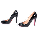 Christian Louboutin Rounded Toe Pumps - revogue