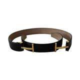 Tom Ford Double T Logo Leather Belt