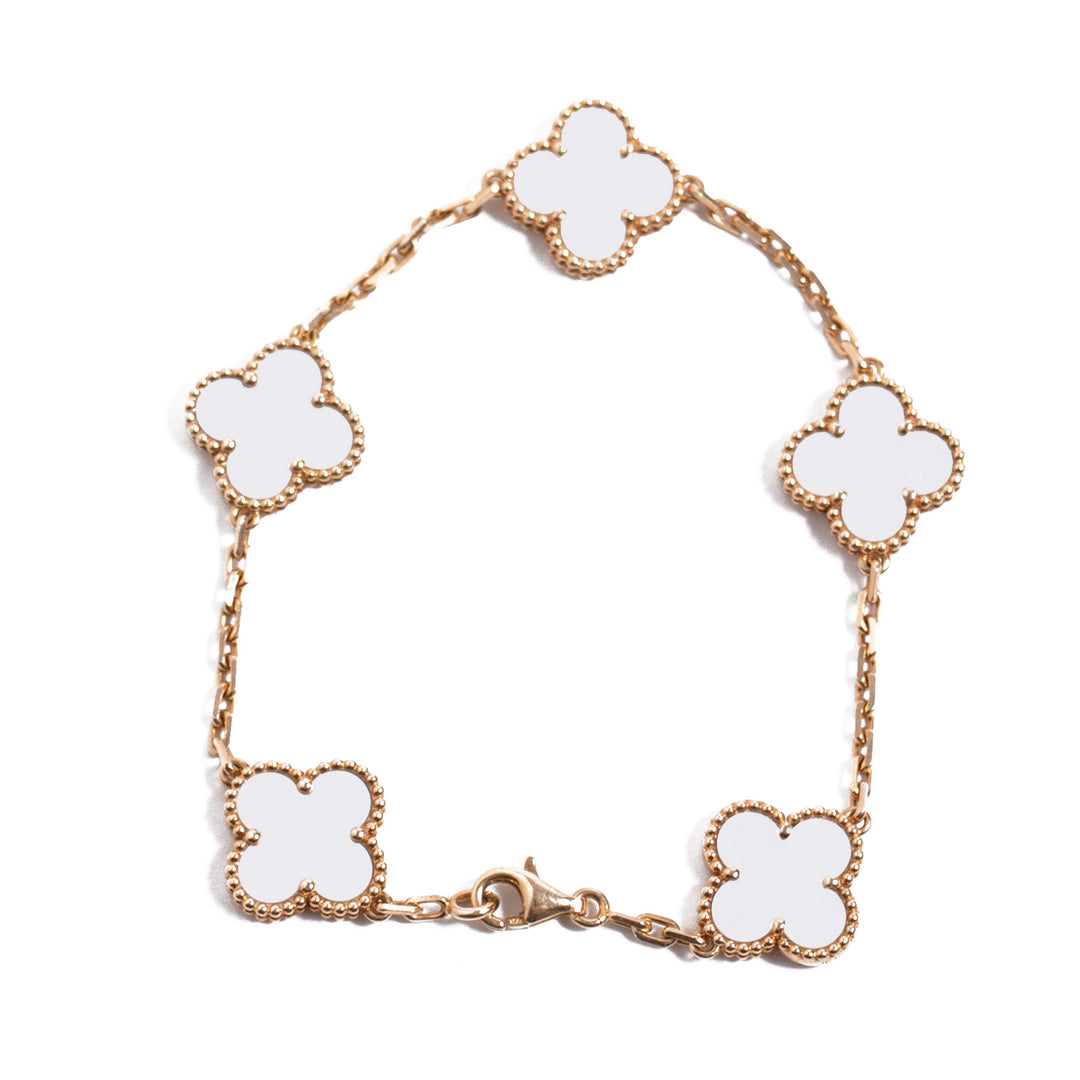 Van Cleef & Arpels Alhambra 5 Motifs Bracelet Accessories Van Cleef & Arpels - Shop authentic new pre-owned designer brands online at Re-Vogue